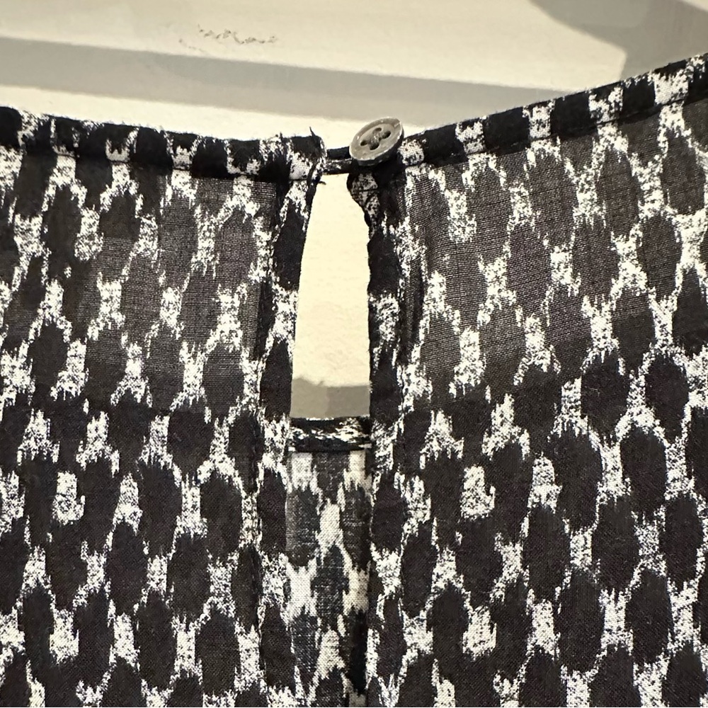 Soft Joie Arryn B Mini Long Sleeve Dress, Black/White, Size Medium, EUC - Picture 9 of 11